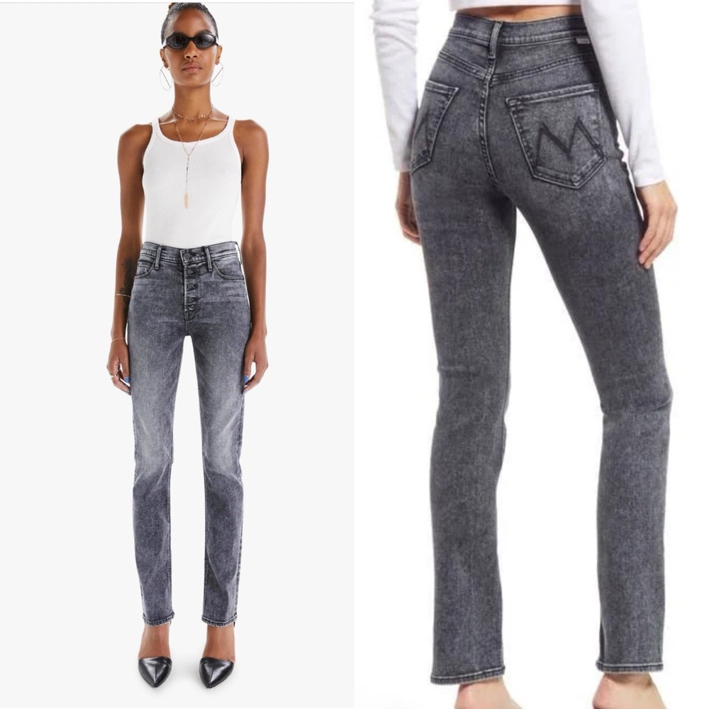 Mother Denim The Pixie Dazzler Skimp Sz 25 Tall Train Stops Vintage Look Y2K 90s